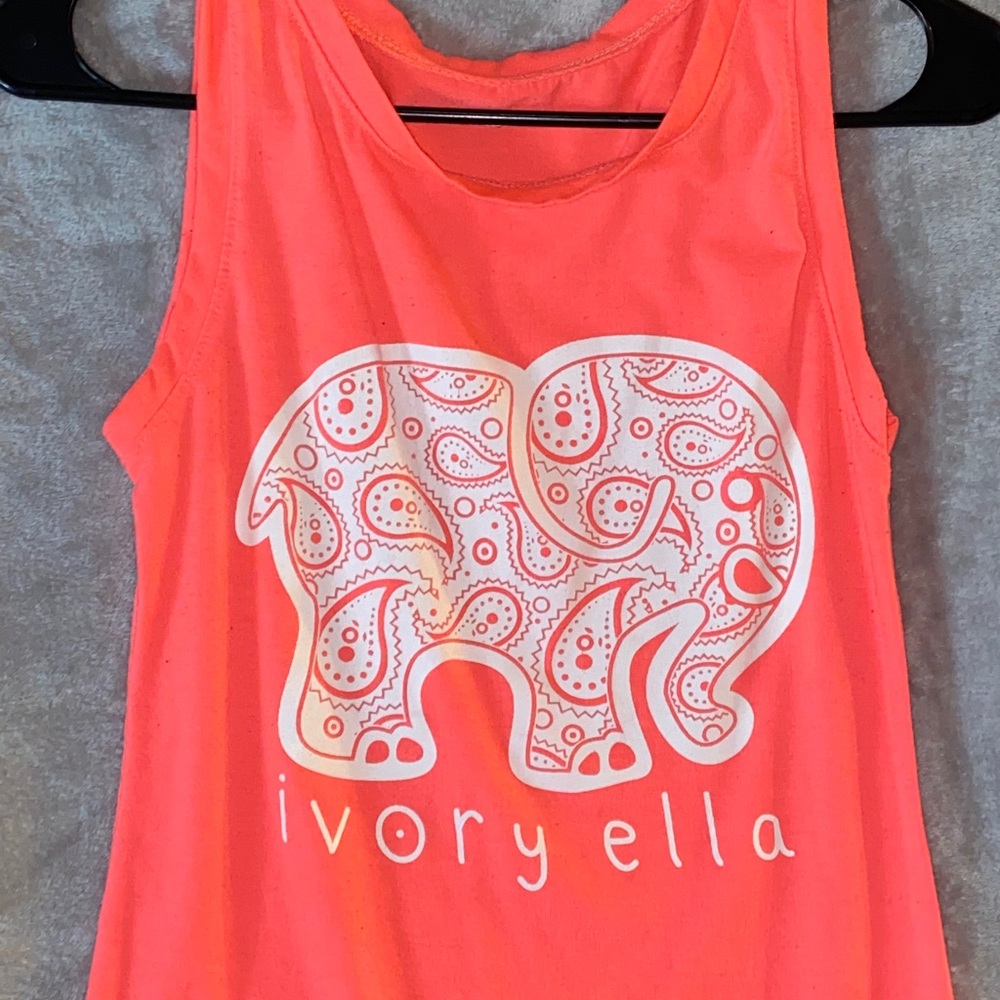 Coral Ivory Ella tank
